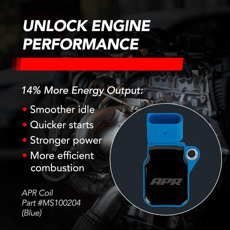 APR EA888.3/EA888.4/EA839/EA825 (MQB/MLB) 2.0T/2.9T/3.0T/4.0T Ignition Coil - Blue MS100204