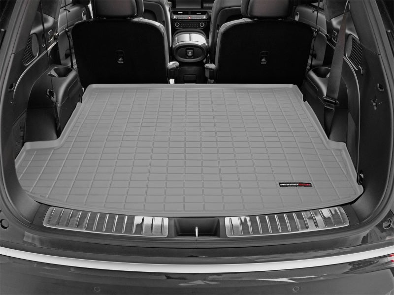 WeatherTech 2026 Hyundai Palisade Trunk Cargo Liners - Grey 421867