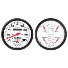 Load image into Gallery viewer, Autometer Phantom 2pc Gauge Kit Quad &amp; Tach/Speedo 5in. 5805