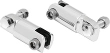 Load image into Gallery viewer, Kuryakyn 2-1/4in Stirrup Heel Rest Extenders Chrome