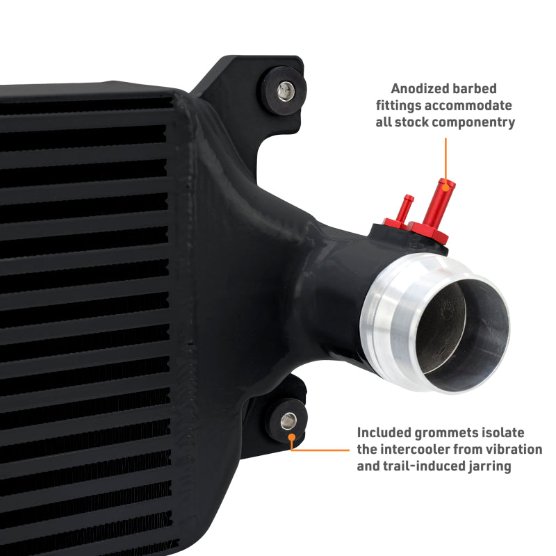 Mishimoto 24+ Tacoma Performance Intercooler Kit - BK Cooler - RD Pipes