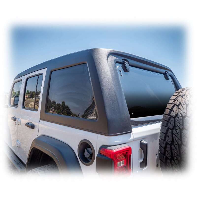Turn Offroad 18+ Jeep JL 4-Door Fastback Hardtop - White HTJLFB-M4W