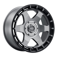 Load image into Gallery viewer, Weld Off-Road Ridge 20x9 - 8x180 BP - ET0 - 124.3mm CB - Satin Gunmetal Wheel (Black Ring)