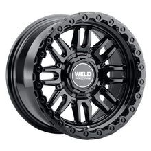 Load image into Gallery viewer, Weld Off-Road Swift 17x9in - 8x180 BP - ET-12 - 124.3mm CB - Gloss Black Wheel &amp; Ring