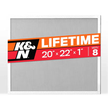 Load image into Gallery viewer, K&amp;N HVAC Filter 20 X 22 X 1 Merv 8