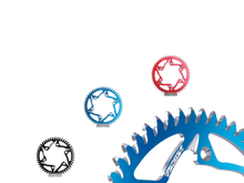 Load image into Gallery viewer, Vortex Racing Aluminum Rear Sprocket 420 47 Tooth- Blue 720ZB-47