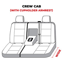 Load image into Gallery viewer, Covercraft 07-13 GMC Sierra Waterproof Polyester SeatSaver Custom Second Row Seat Covers - Grey
