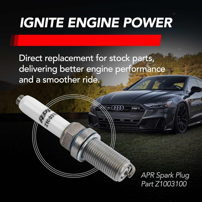 APR EA888.3/4/EA855.2/EA824 Iridium Pro Spark Plug - Heat Range 9 - 14mm x 26.5mm x 16mm - SINGLE Z1003100