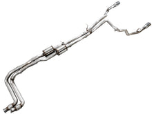 Load image into Gallery viewer, AWE Tuning 25+ RAM 1500 3.0TT 0FG Cat-Back Touring Exhaust - Chrome Silver Tips