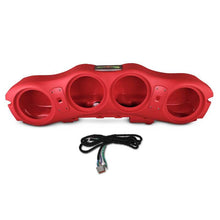 Load image into Gallery viewer, DS18 Jeep 2024+ JL/JLU/JT Overhead Soundbar Fits 4 x 8in Speakers (Not Included) LEDs- Red