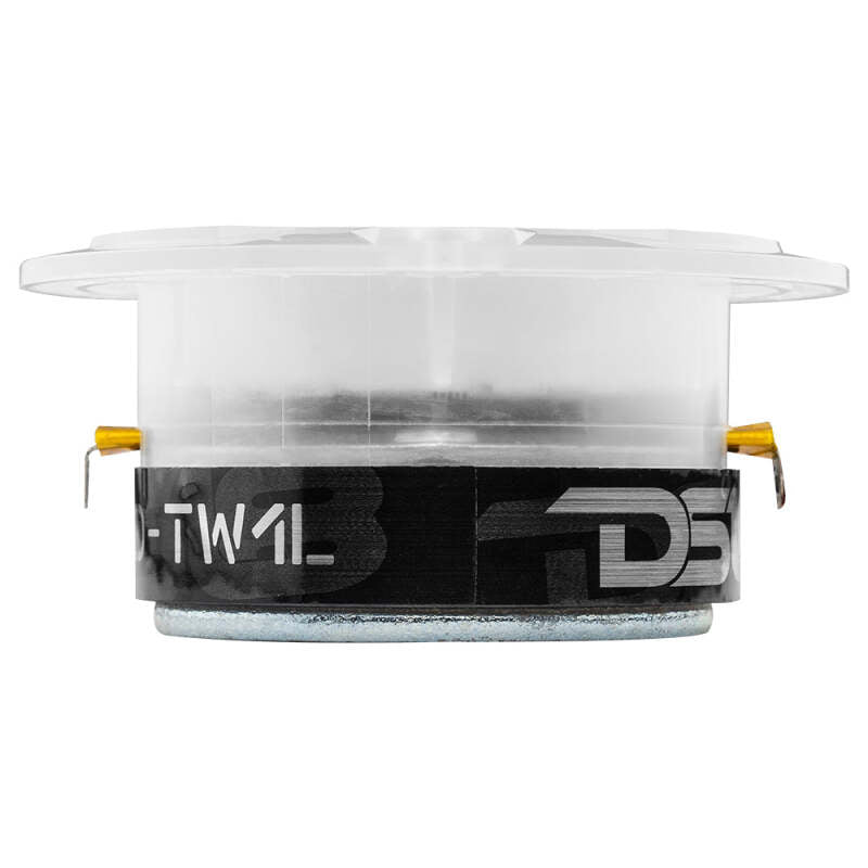 DS18 3.8in Super Bullet Tweeter 120 Watts RMS 1in Aluminum Vc 4 ohm RGB LED Lights- Pair