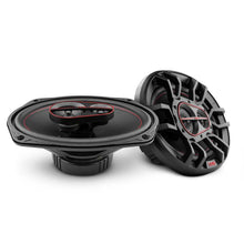 Load image into Gallery viewer, DS18 6x9in 60 Watts RMS 4 ohm 3-Way Coaxial Speaker System Universal Fit