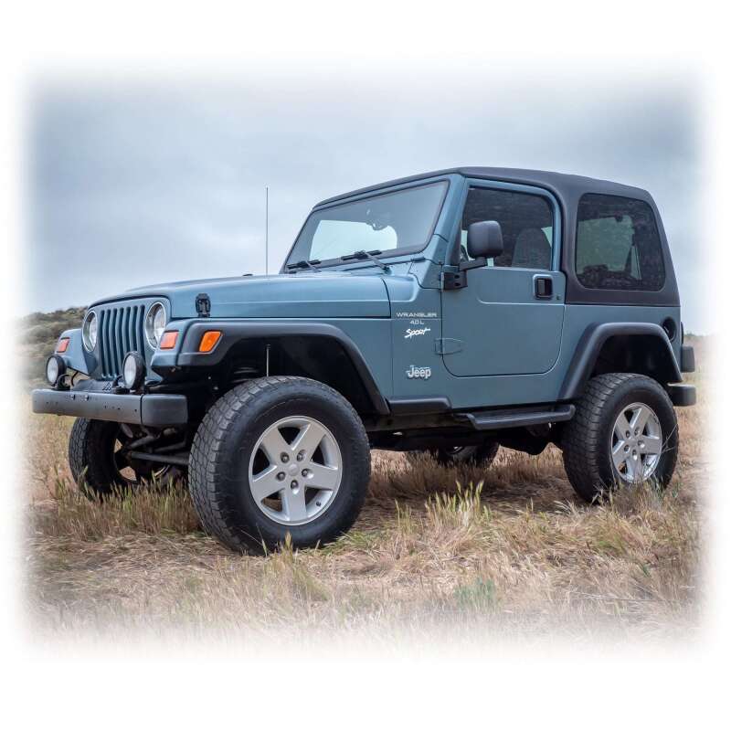 Turn Offroad 1997-2006 Jeep TJ 2 Door Squareback Hardtop 1 Piece Primer (Paintable) HTTJSQ-M2P
