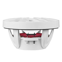 Load image into Gallery viewer, DS18 NXL Series Coaxial Marine Speaker w/ RGB Lights 8in 2-Way 125 Watts RMS 4 ohm White
