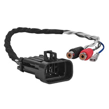 Load image into Gallery viewer, DS18 Plug and Play Harness For OEM Ride Command For 2-CH RCA Audio Signal and Remote Turn-on