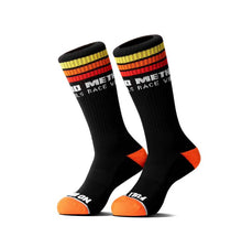 Load image into Gallery viewer, Method Classic Stripes Logo Performance Socks - Black AP-M0003