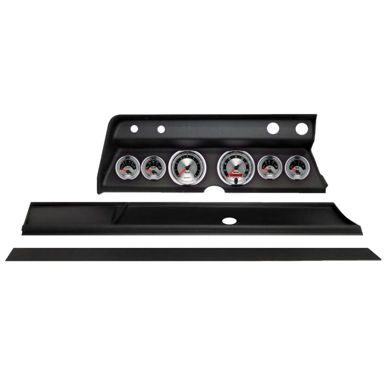 Autometer American Muscle Direct Fit Dash Kit 1967 Chevy Chevelle (2 x 3-3/8in. / 4 x 2-1/16in.) 2932-01