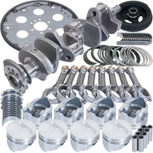 Load image into Gallery viewer, Eagle Chevy 350 3.750in Crank 5.700in I-Beam Rods -7cc Flat Top 4.060in Pistons Balanced Assembly