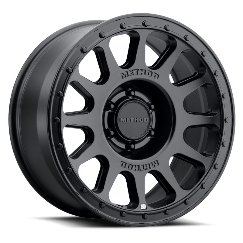Method MR709 HD Bead Grip 20x 9in / ET12 / 6x5.5 BP / 106.25mm Bore - Black Wheel MR70929060512H