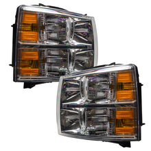 Load image into Gallery viewer, Oracle Lighting 07-13 Chevrolet Silverado Pre-Assembled LED Halo Headlights - Blue