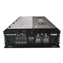 Load image into Gallery viewer, DS18 Steave Meade Colab 4-Ch Amp Class A/B 2x 1000/4ohm Bridge 4x500/2ohm 4x300/4ohm Watts LED