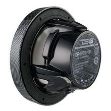 Load image into Gallery viewer, DS18 NXL-M Series Spkr w/ RGB LED Lights 6.5in 2-Way 125 Watts RMS 4 ohm Black Crbn Fiber w/ Cover