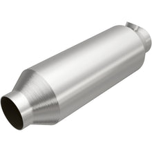 Load image into Gallery viewer, MagnaFlow 2.25 1/O2 CA 4in. Spun Universal Converter