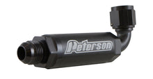 Load image into Gallery viewer, Peterson Fluid Systems Scavenge Filter -8AN 90 Degree