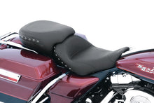 Load image into Gallery viewer, Mustang 97-07 Harley Rd King,06-07 Str Glide,00-05 Eagle Tripper Passenger Seat w/Studs - Black