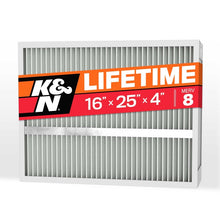 Load image into Gallery viewer, K&amp;N HVAC Filter 16 X 25 X 4 Merv 8