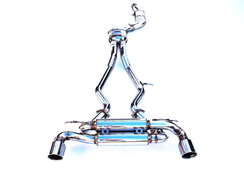 Invidia 20+ Toyota Supra (3.0) Gemini w/Valve Rolled Stainless Steel Catback HS19TSP4VGM1RS