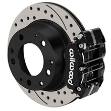 Load image into Gallery viewer, Wilwood 69-83 Porsche 911 Narrow Dynapro-P Radial Rear Brake Kit Black Caliper SRP Drill/Slot Rotor