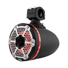 Load image into Gallery viewer, DS18 Tower Speakers 6.5in 1in Driver 150 Watts RMS w/ RGB LED Lights Black