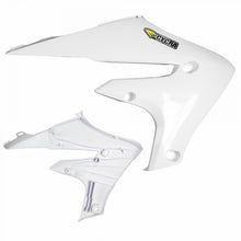 Load image into Gallery viewer, Cycra 20+ Yamaha WR250F Powerflow Radiator Shrouds - White 1CYC-1784-42
