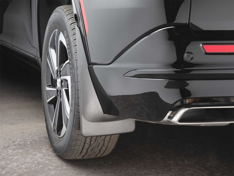 WeatherTech 25-26 Buick Enclave Rear Mudflaps - Black 120206