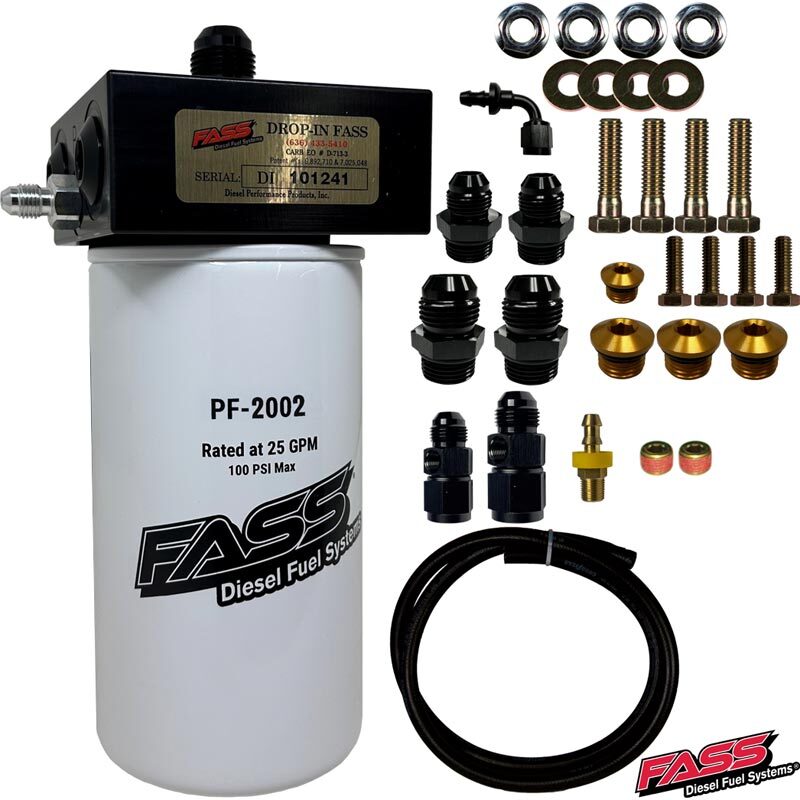 FASS Universal Heavy Duty Drop-In Series Fuel System SDIFSHD3001