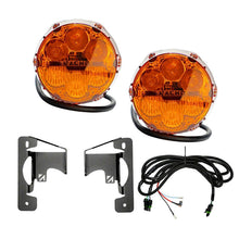 Load image into Gallery viewer, Nacho Lighting Jeep JL/JT Nacho SAE Only Amber Plug N Play Fog Light Kit (Bumper Kit)
