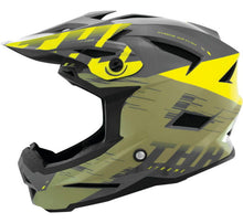 Load image into Gallery viewer, THH Helmets T-42 BMX Xtreme  Khaki/Yellow - Large