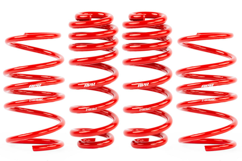 APR 22-26 Volkswagen GTI (MK8) Roll-Control Lowering Springs - Red SUS00016