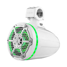 Load image into Gallery viewer, DS18 Tower Speakers 6.5in 1in Driver 150 Watts RMS w/ RGB LED Lights White
