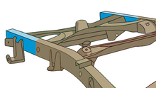 Load image into Gallery viewer, Rust Buster 2000-2006 Toyota Tundra Rear Frame Rail - Right