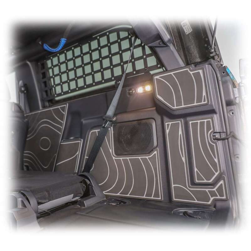 Turn Offroad 2021+ Ford Bronco (2 Door) Cargo Area Foam Protector Kit Black IA5-M2B