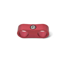 Load image into Gallery viewer, Russell Hose Separator For -12 Braided Hose Red Anodize (2 Pack)