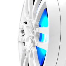 Load image into Gallery viewer, DS18 Compact Towers With Flat And Pole Mounts 8in 125 Watts RMS RGB LED Lights White
