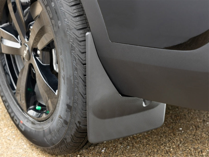 WeatherTech 24-26 Kia Sorento Rear Mudflaps - Black 120197