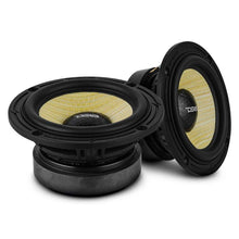 Load image into Gallery viewer, DS18 Deluxe Quality 3.5in Speaker 60 Watts RMS 4 ohm Yellow Straw + Composite Foam Cone Full Range