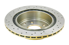 Load image into Gallery viewer, DBA 03-24 Infiniti G35 Standard Brakes Rear Street Series Drilled &amp; Slotted Rotor w/Gold Hat