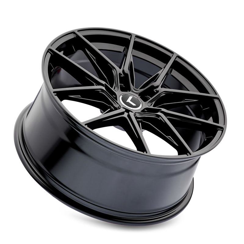 Kraze KR196 Evolve 18x8.5 / 5x120 BP / 30mm Offset / 72.56mm Hub Gloss Black Wheel