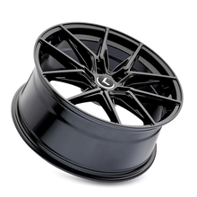 Load image into Gallery viewer, Kraze KR196 Evolve 19x8.5 / 5x114.3 BP / 35mm Offset / 73.1mm Hub Gloss Black Wheel