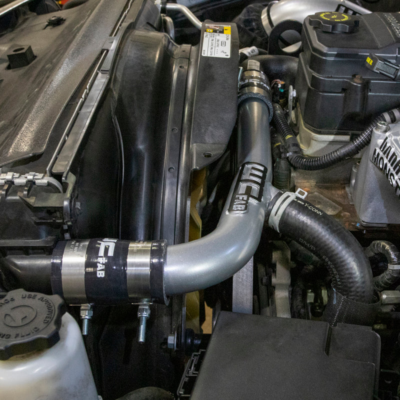 Wehrli 13-15 Dodge Cummins 6.7L w/ Dual Radiator Upper Coolant Pipe - Fine Texture Black